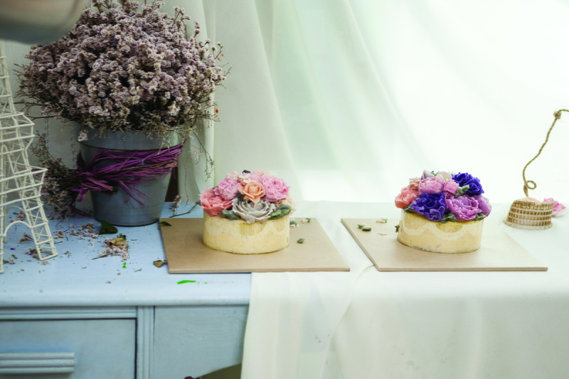 purple, freshness, healing, flowering plant, food and drink, kobo, flowers, plant, no people, still life, cake, sweet, flower head, variation, arrangement