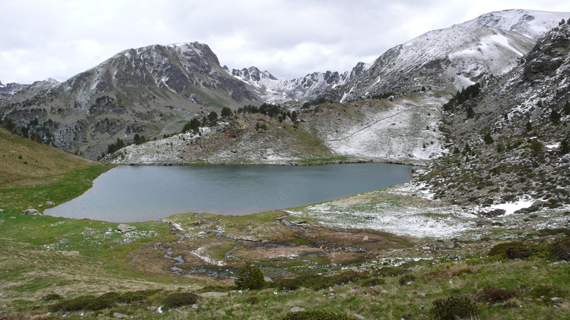 mountain, sky, Holiday, nature, mountain lake, winter, midi-pyrenees, environment, 4K, Andorra, scenics - nature, snowcapped mountain, no people, cold temperature