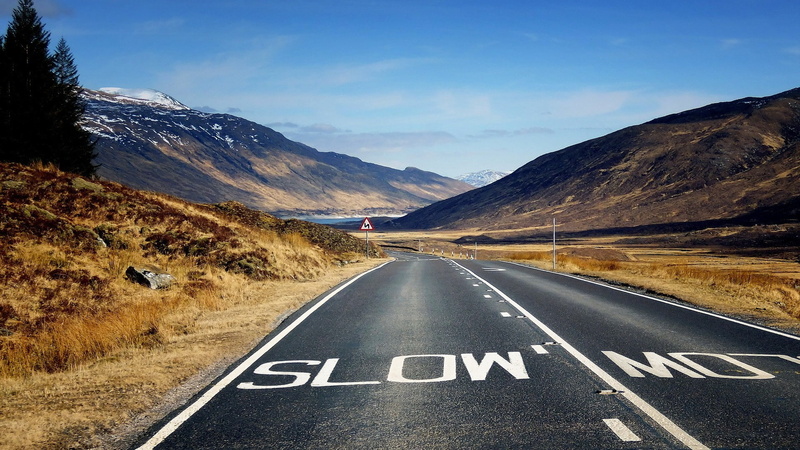 day, sign, environment, landscape, mountain range, nature, transportation, symbol, 1080P, marking, road marking, mountain, the way forward, outdoors, road