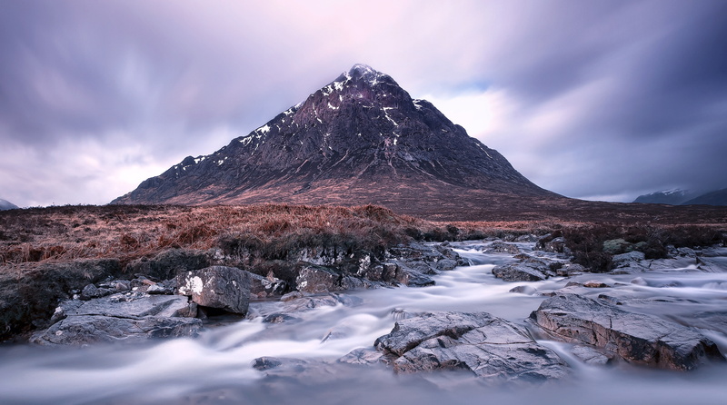 snowcapped mountain, glencoe, Europe, Landscape, Scotland, buachailleetivemor, non-urban scene, Outdoors, rock, sky, Mountains, scenics - nature, no people