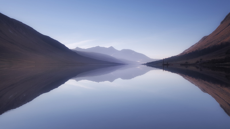 Mountains, Sea, Loch, Lake, k, Etive, 5K