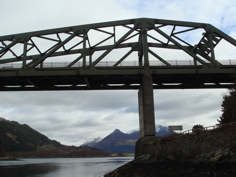 Glencoe, hd, Highlands, bridge, bridges, Ballachulish, 1080P, architecture, Scotland, art, Loch Leven
