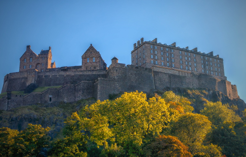fort, architecture, mountain, tower, famous Place, tree, castle, travel destinations, old, tourism, built structure, the past, mansion, travel, city, low angle view