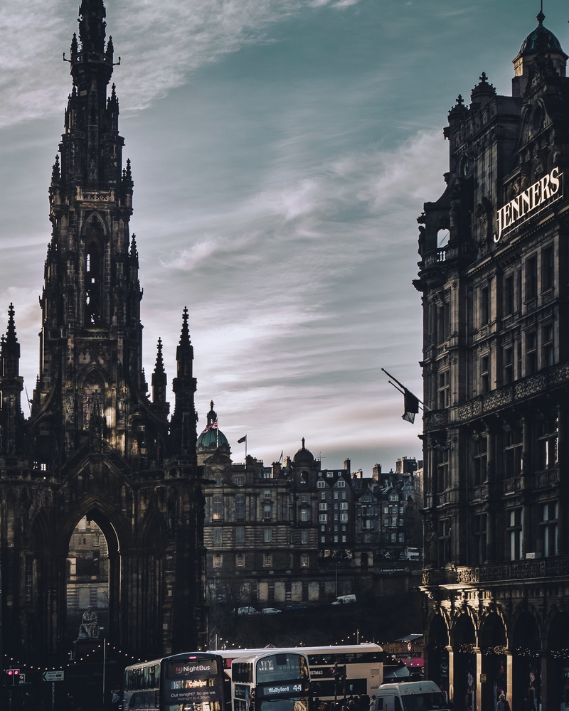 sky, outdoors, building exterior, city, downtown, transportation, place of worship, building, travel destinations, mode of transportation, bus, pedestrian