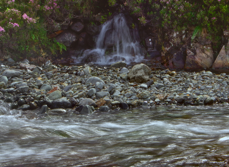 nature, rock - object, fairy, motion, united kingdom, day, plant, beauty in nature, long exposure, solid, power in nature, river, forest, land, rock, waterfront