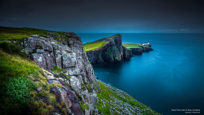 skye, scotland, neist, isle, point, 2K, Europe