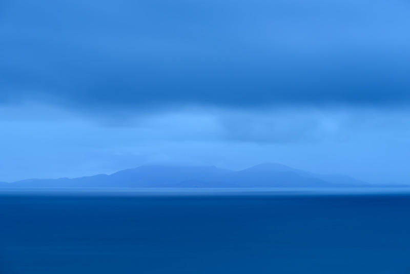 Neist Point, ocean, Isle of Skye, island, clouds, seascape, water, Scotland, blue, 1080P, sea