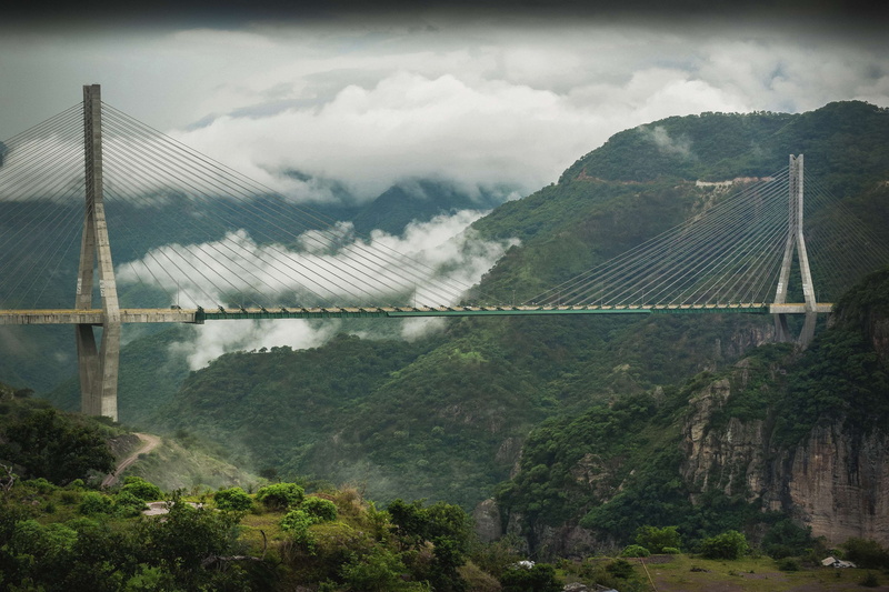connection, travel, building, lane, asombroso, cable, clouds, bri, landmark, inmenso, nature, tourism, outdoors, 4K, montana, nat, no people, increible
