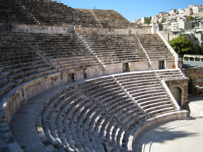 jordan, landmarks, architecture, famous Place, old Ruin, europe, Roman, rome, cultures, ruined, history, built structure, nature, stone, civilization, stage Theater