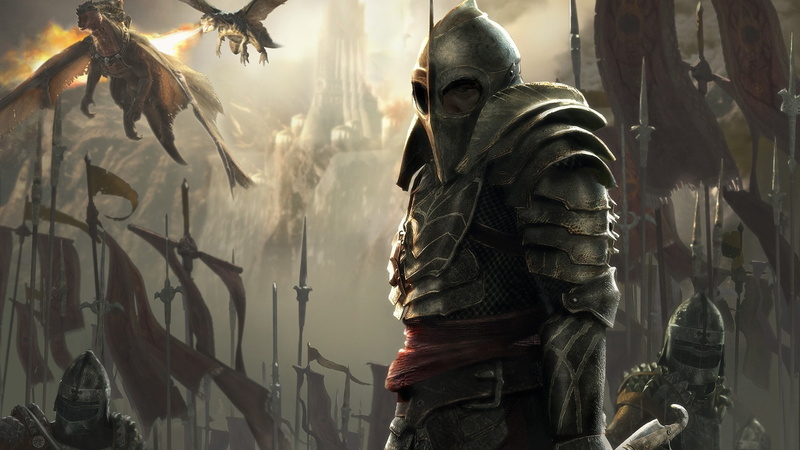 warriors, dragons, video, Video Games, artwork, lair, 1080P, armor, games, fantasy, hd, art, abstract, x, knights