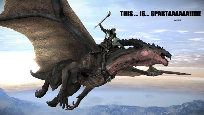 games, rider, sparta, lair, dragons, video, 1080P, funny