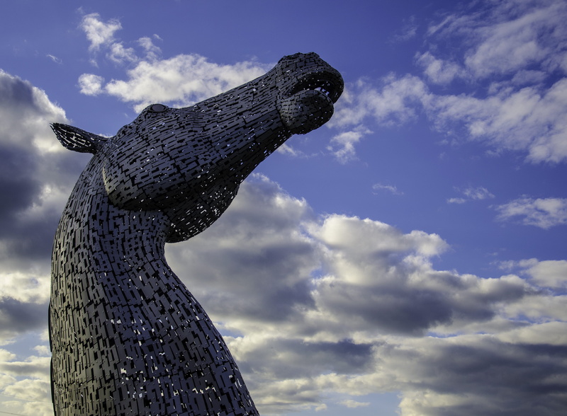 clouds, travel, religion, horse, sky, nature, belief, creativity, 4K, angle, day, no people, Falkirk, craft, art and craft, animal representation, art