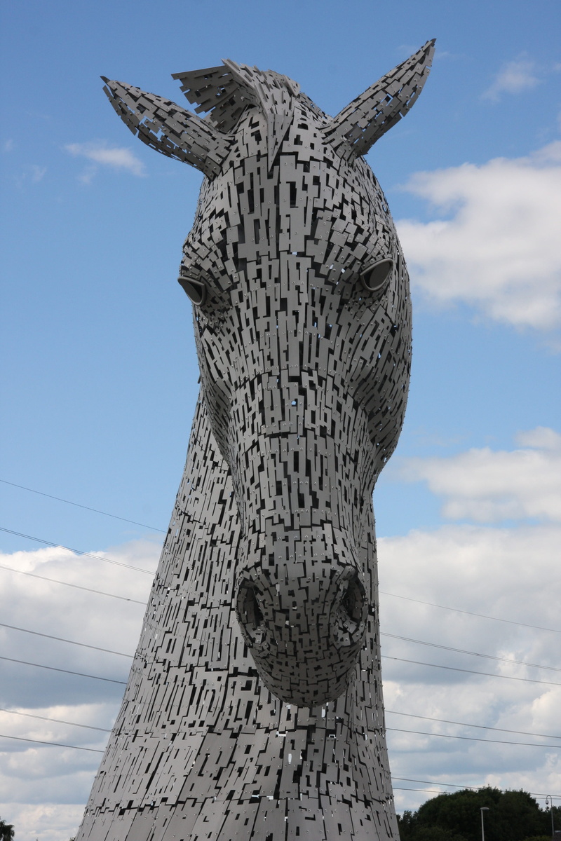 solid, helix, sky, architecture, animal, falkirk, travel, the past, no people, beauty in nature, art and craft, day, travel destinations, sculpture, 4K