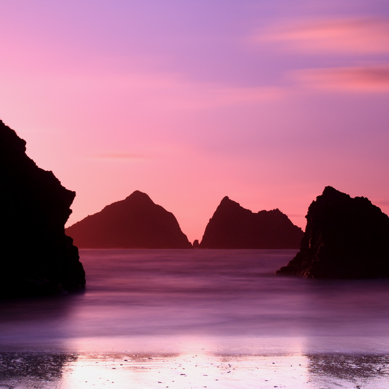 rocks, solid, rock, purple, scenics - nature, rock - object, photography, beach, tamronspaf17‑50mmf/2.8xrdiiivc, pink color, cornwall, idyllic, mountains