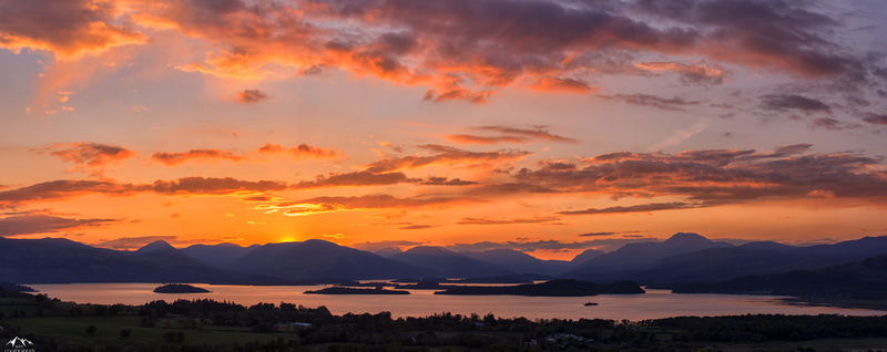 mountain, Sun and Sky, Scotland, lochlomondandtrossachsnationalpark, mountains, silhouette, sun, sea, Nature, cloud - sky, scenics - nature, environment