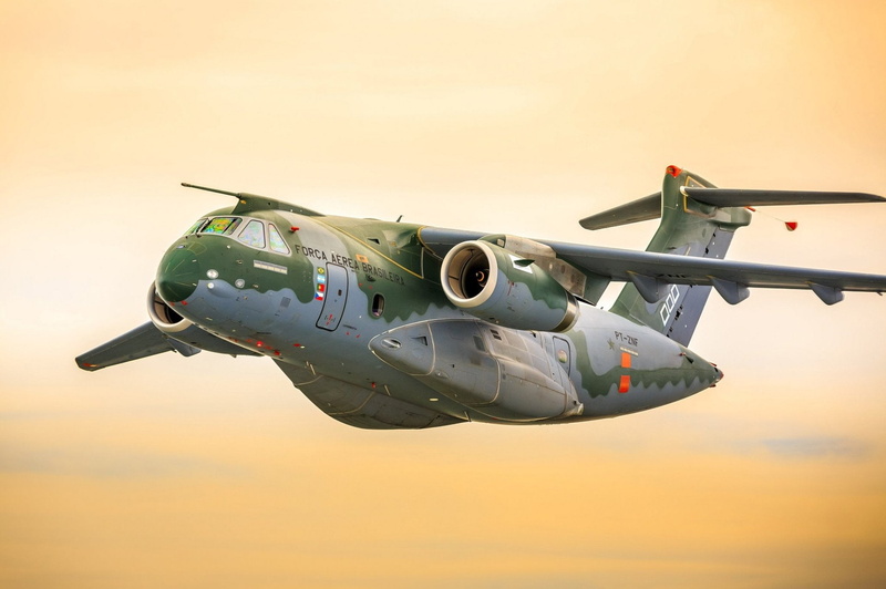 Military, Transport Aircraft, Embraer KC-390, 1080P, Aircraft