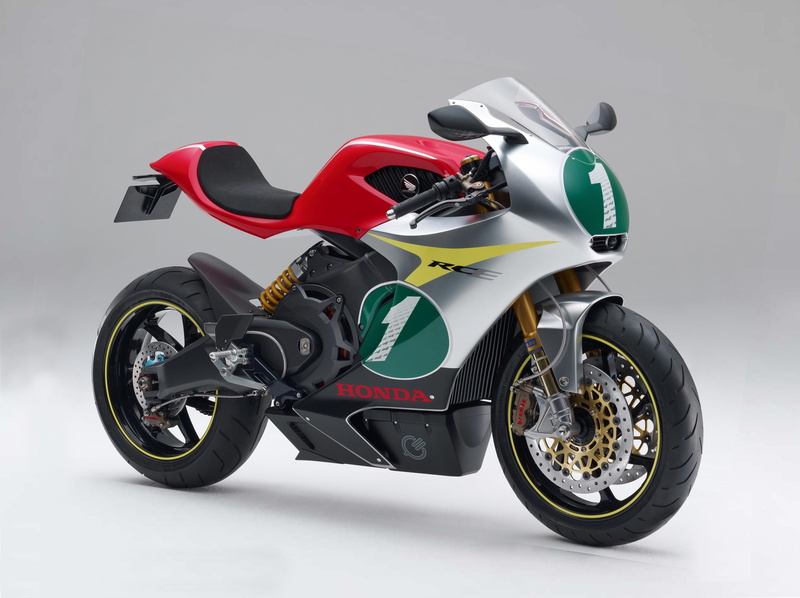 Sports bike, Electric bike, Honda RC-E, 2017, 4K, 2K