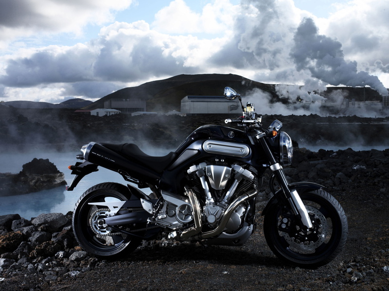 motorcycle, land, mountain, adventure, 4k, yamaha, bikes, road, environment, scenics - nature, real people, 4K, smoke - physical structure, mode of transportation