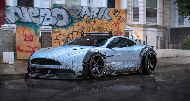 Dirt, by Khyzyl Saleem, Vanquish, 1080P, Tuning, Aston Martin, Future
