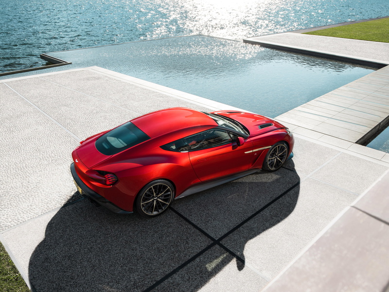 Side View, Vanquish Zagato, 2017 Cars, 2K, Aston Martin