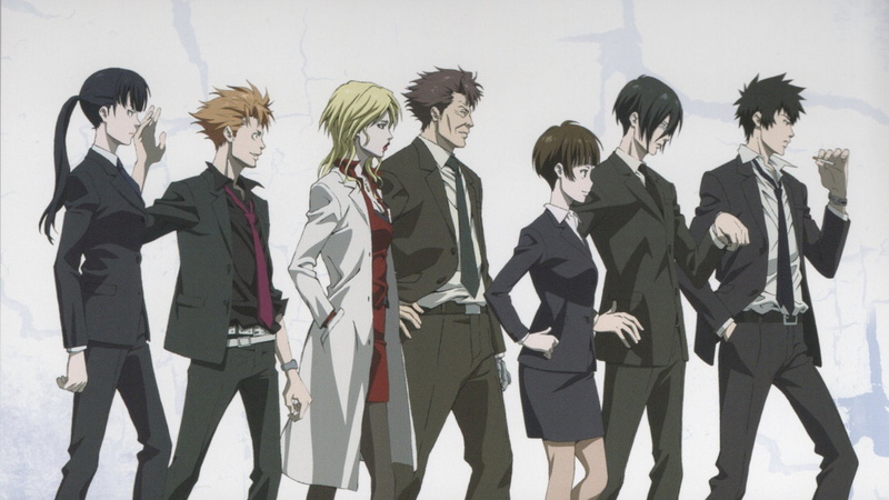 Akane Tsunemori, Shion Karanomori, Yayoi Kunizuka, Anime, Psycho-Pass, Nobuchika Ginoza, 1080P, Shinya Kogami
