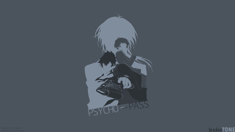 1080P, Akane Tsunemori, Psycho-Pass, Anime, Shinya Kogami