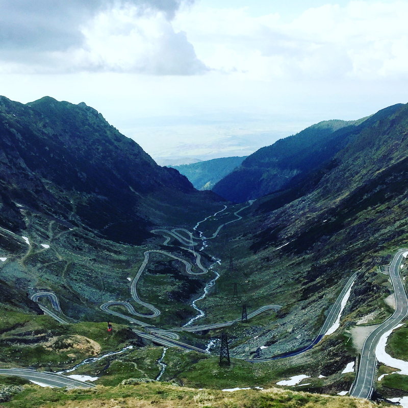 winding road, day, transfagarasan, idyllic, 1080P, plant, tranquility, sky, no people, valley, cloud - sky, environment, mountain road, photo, beauty in nature