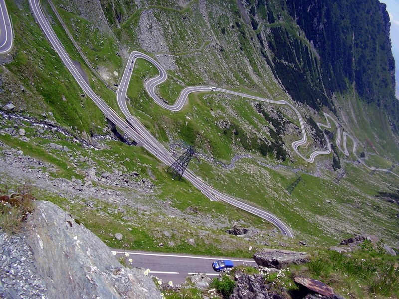 transfagarasan, romania, 1080P, road