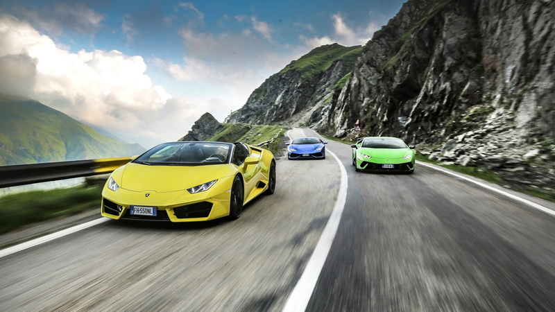 2K, Transfagarasan, Lamborghini, Huracans, 2017