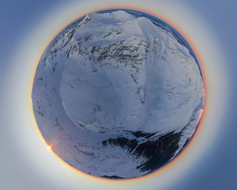no people, snow, planet, 4K, night, romania, tinyplanet, winter, environment, balea, comuna arefu, moon, space, scenics - nature, outdoors, astronomy