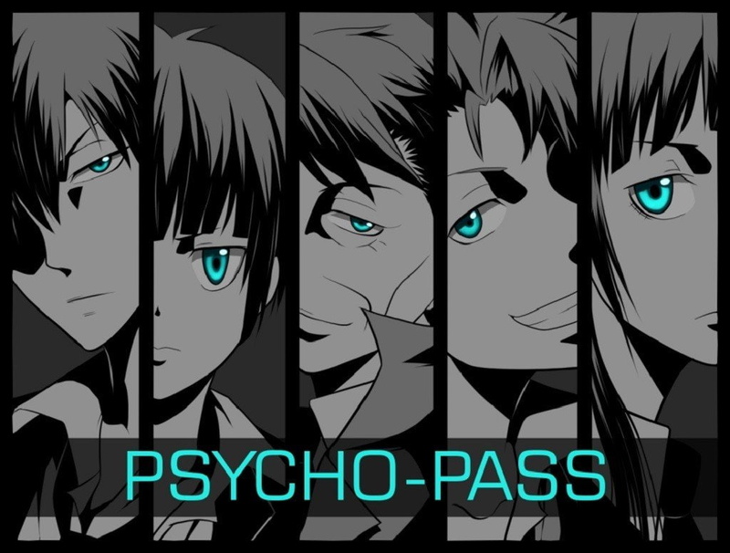 Kougami Shinya, Kunizuka Yayoi, Tsunemori Akane, 480P, Masaoka Tomomi, Selective Coloring, Kagari Shuusei, Pass, anime, Psycho