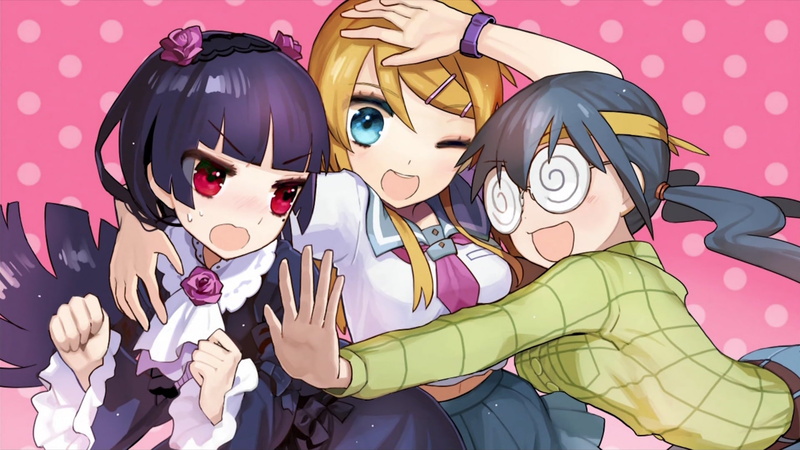 Oreimo, Ruri Gokō, Anime, Kirino Kousaka, 1080P, Saori Makishima