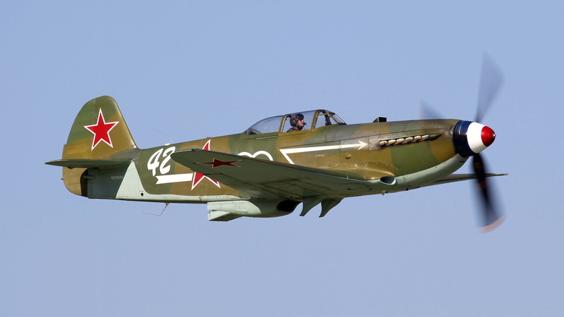 yak, warbird, 1080P, airplanes, yak 3