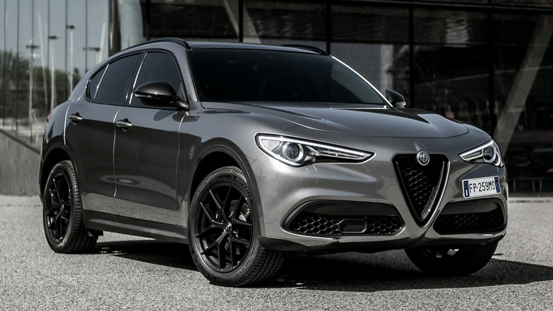 Compact Car, 1080P, Silver Car, Car, Crossover Car, Vehicles, Luxury Car, SUV, Alfa Romeo Stelvio B-Tech