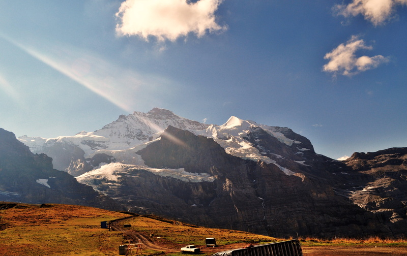 alpine walk, alps, sky, winter, 4K, travel destinations, cloud - sky, travel, summer, rock, alpine, nature, tranquility, beauty in nature, tranquil scene
