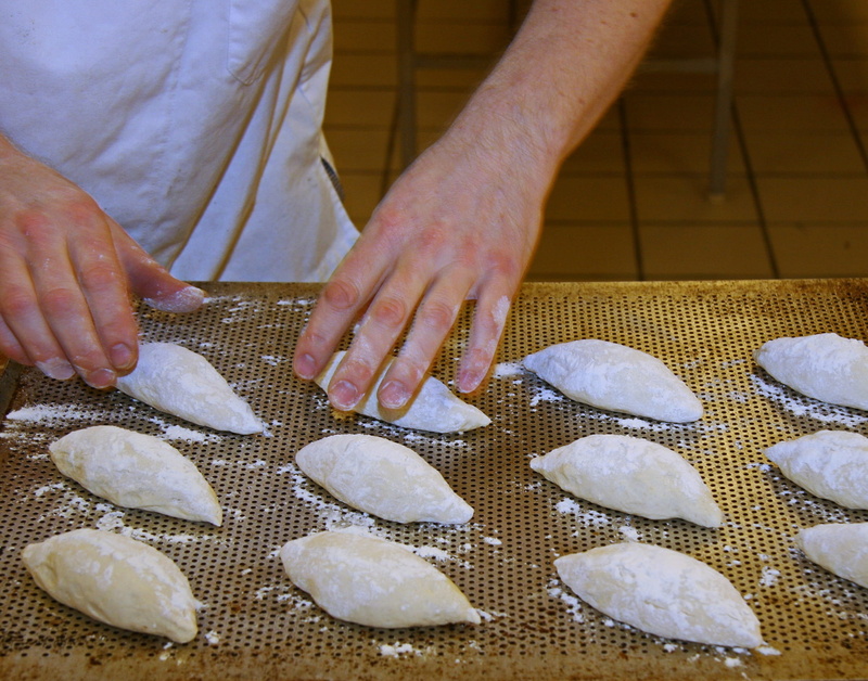Formes, raw dough, speciality, oven, food, human hand, hand-shaped, 1080P, mapped out, hand, french gross bun, human body part, craft, two people, preparation