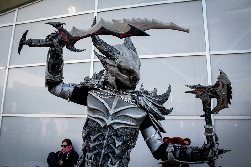 cosplay, The Elder Scrolls V: Skyrim, Daedric, 1080P, armor