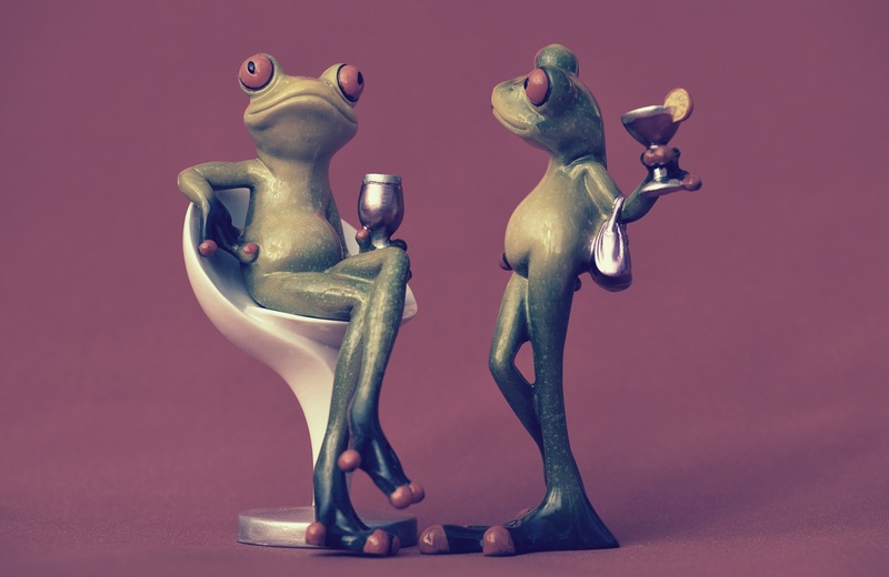 colored background, digital composite, representation, human representation, figure, chair, frog, sweet, two objects, full length, coziness, sit, creativity