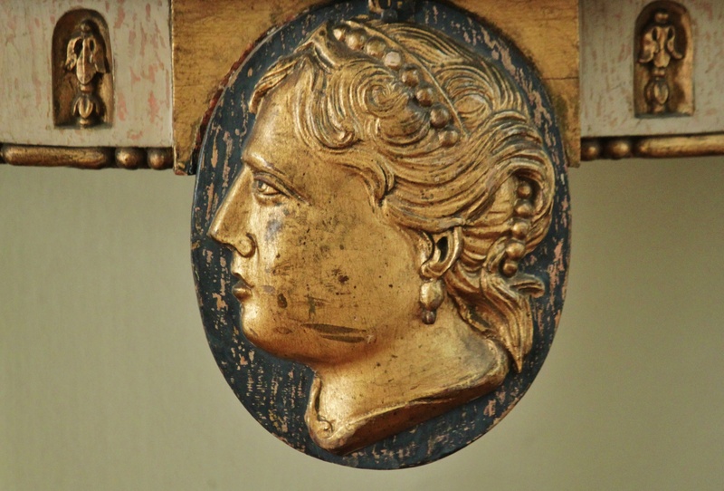 creativity, gold, history, spirituality, human representation, belief, architecture, statue, craft, representation, no people, carving, indoors, built structure