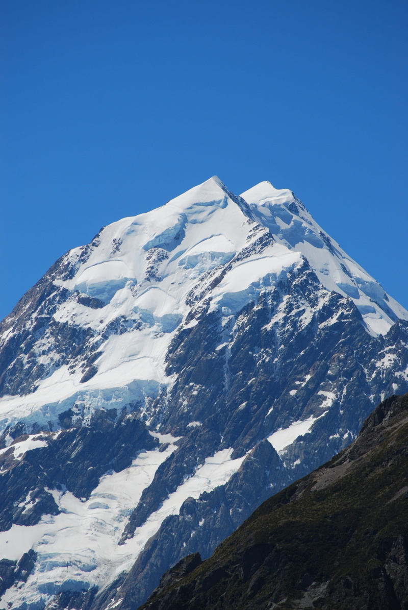 blue, nature, cold temperature, snow, range, tranquility, 4K, european Alps, ridge, snowcapped mountain, tranquil scene, cook, aoraki, cold, no people