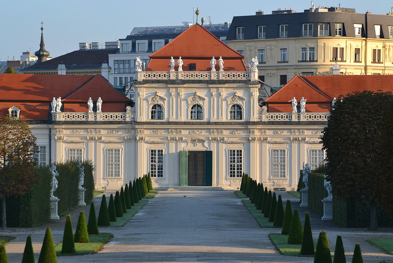 city, mansion, prince eugene of savoy, prinz eugen, unesco world heritage, ornate, unesco, plant, dominique girard olymp, austria, lower belvedere, places of interest