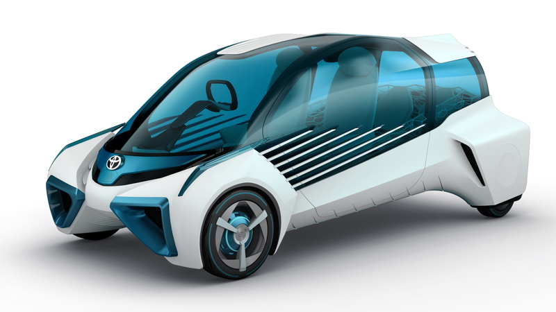 Electric Car, CES 2016, Toyota FCV Plus, 4K