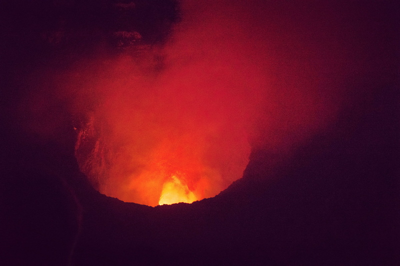orange color, lava, no people, heat - temperature, mountain, geology, red, exploding, fire, beauty in nature, night, erupting, nature, power in nature