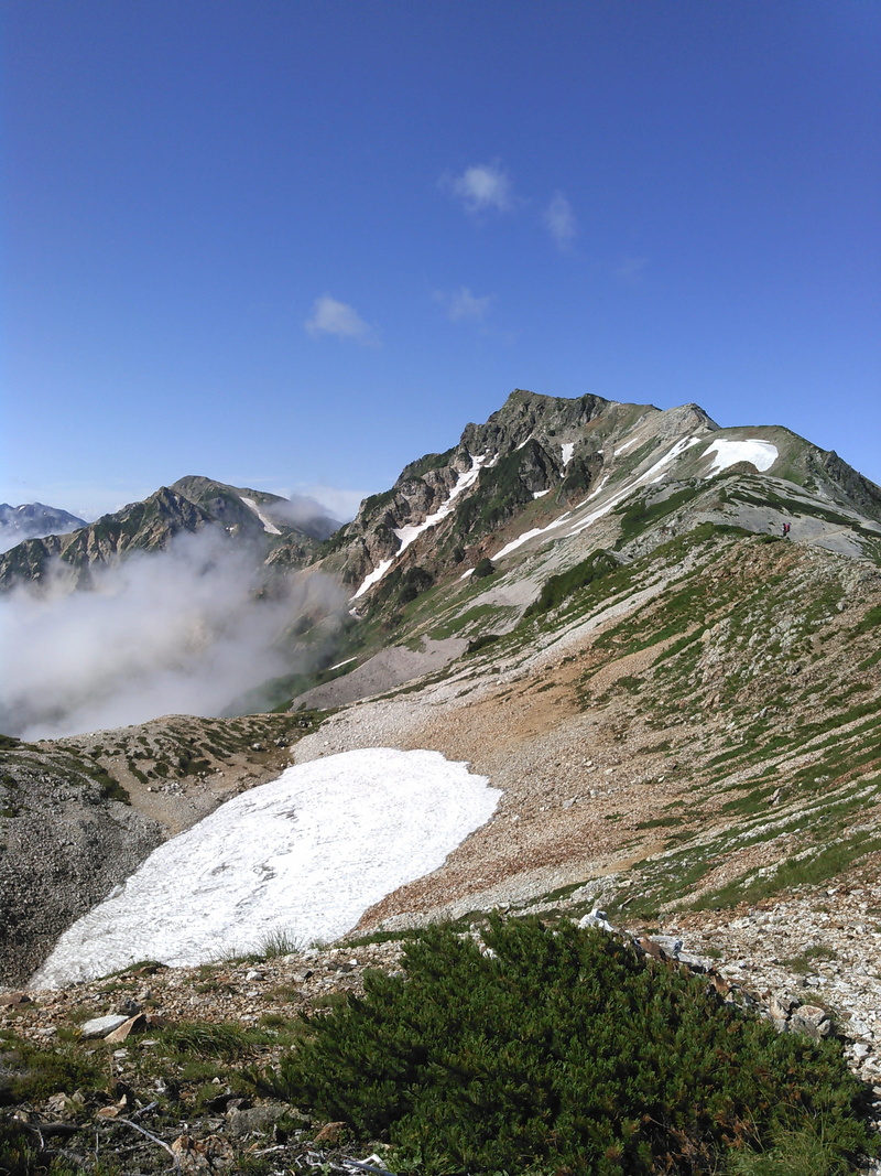non-urban scene, hike, beauty in nature, japanese, no people, rocky mountain, trail, scenics - nature, the southern alps, natural, sport, snow, physical geography