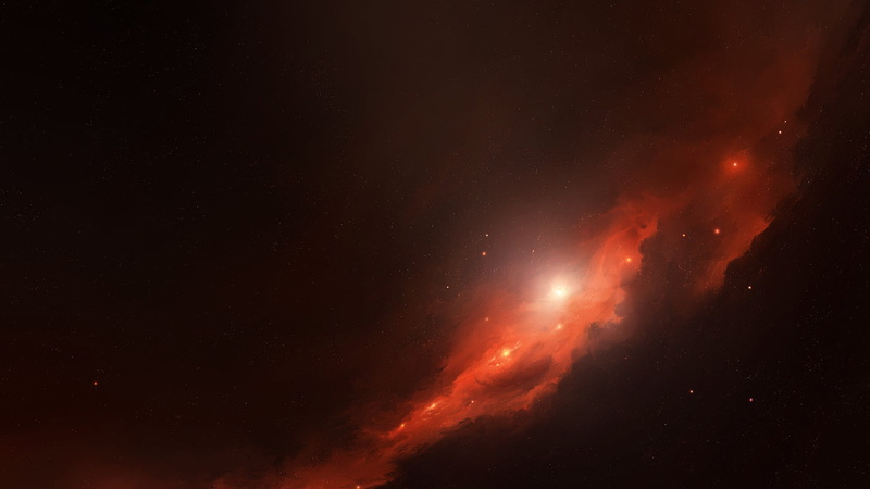 evening, landscape, horizon, sky, star - space, black color, volcano, outdoors, sun, geology, summer, fantasy, nature, scene, galaxy, morning, sunlight
