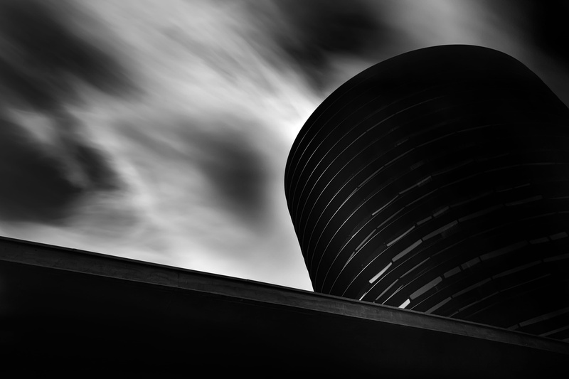 nature, dark, pattern, hall in tirol, overcast, clouds, lee, day, tower, longexposure, silhouette, moving, light, low angle view, close-up, building exterior