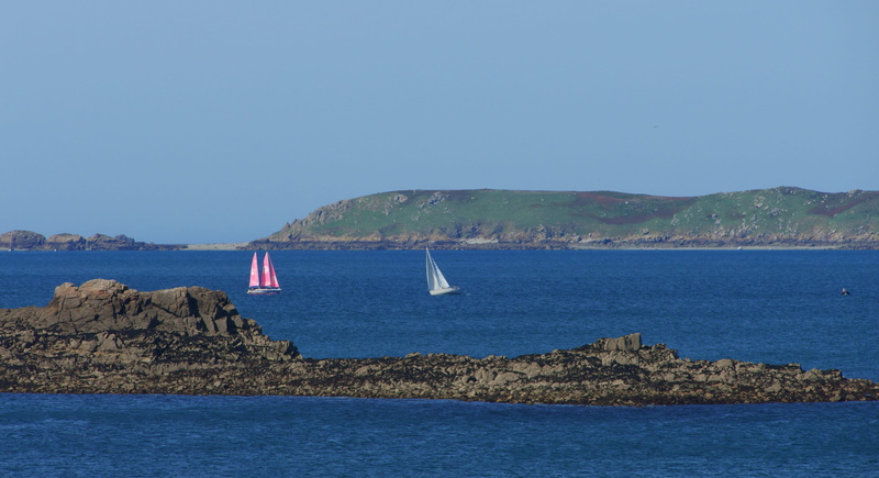 luxury, transportation, mode of transportation, outdoors, france, sailboat, bretagne, voile, clear sky, nature, rock - object, no people, sailing, sea