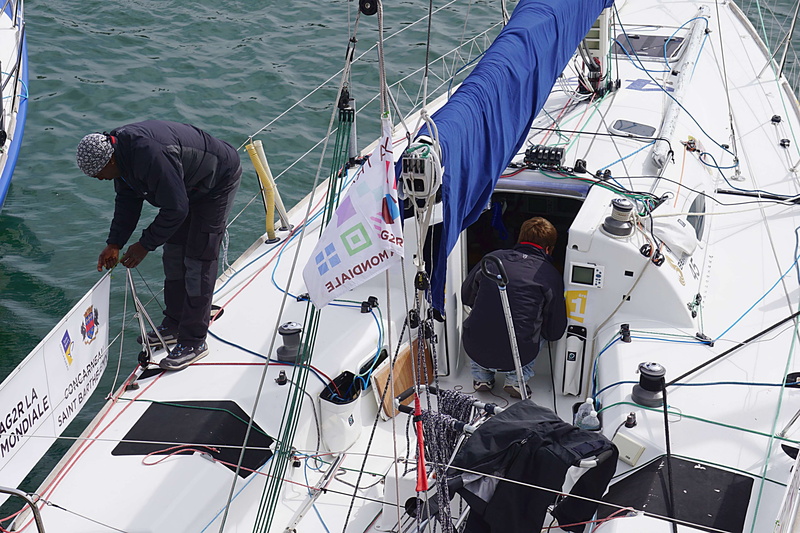 yacht, men, course bateaux, rope, working, 4K, day, mode of transportation, males, real people, marins, nature, vent, voilier, sea, coworker, mer, people