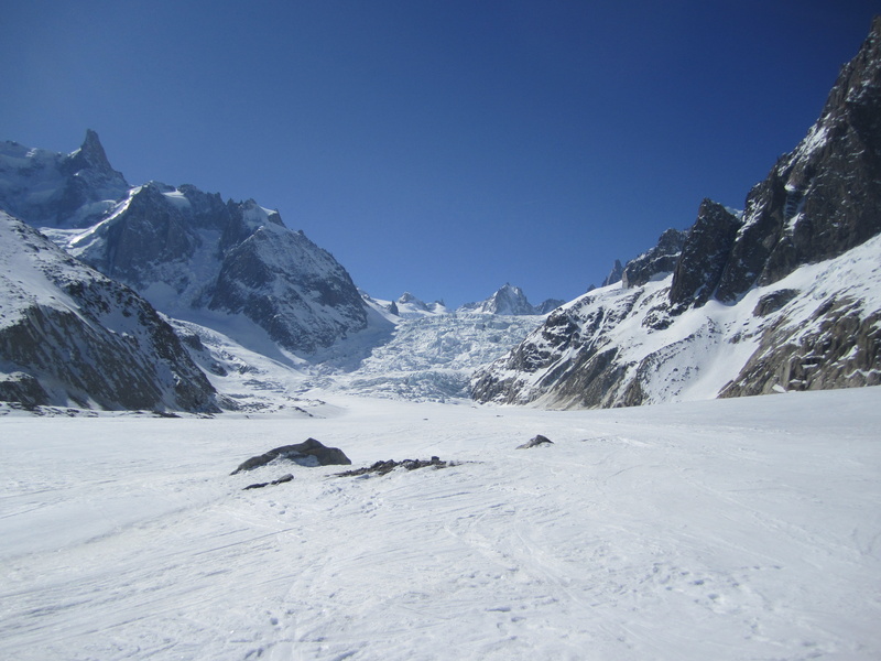 chamonix, tranquility, glacier, nature, environment, scenics - nature, sky, ski, 4K, landscape, white color, no people, cold temperature, tranquil scene