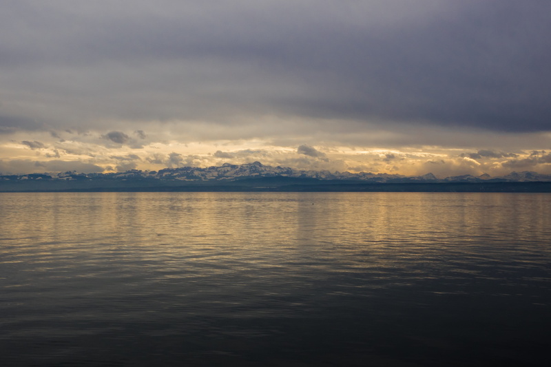 Panorama, landscape, scenics - nature, reflection, lake view, tranquil scene, day, alpine panorama, non-urban scene, 4K, sky, mountains, water, nature